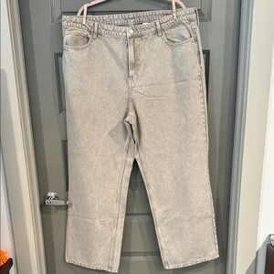 H&M Women's High Rise Gray Jeans